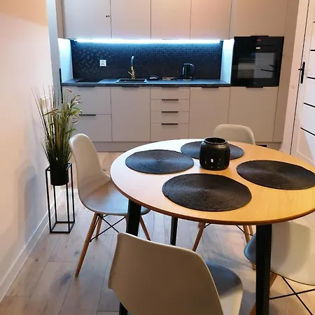 Hanza Tower Apartment-basen *