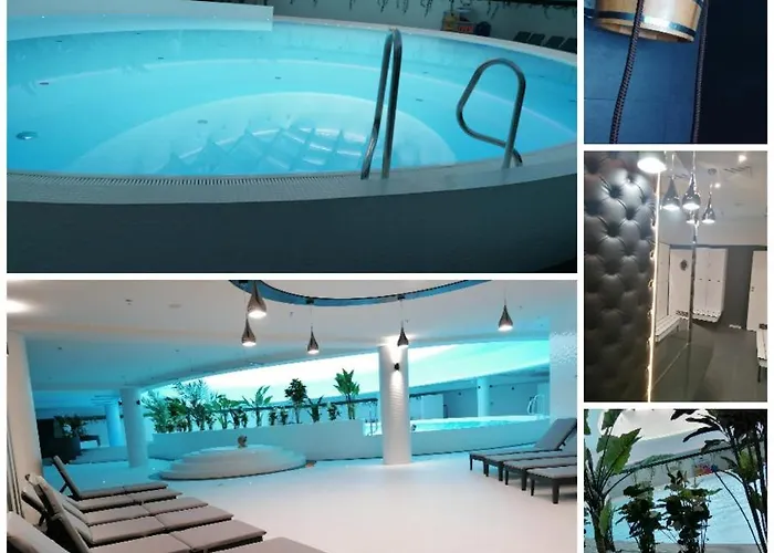 Hanza Tower Apartment-basen 아파트 *