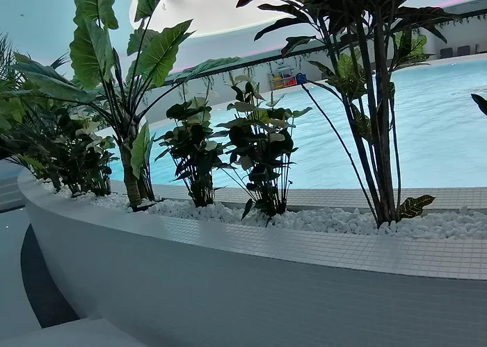 Hanza Tower Apartment-basen