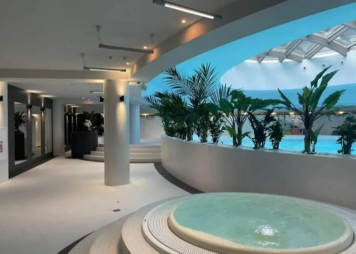 아파트 Hanza Tower Apartment-basen 슈체친