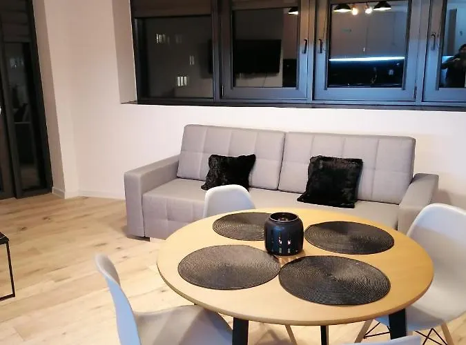 Hanza Tower Apartment-basen 슈체친